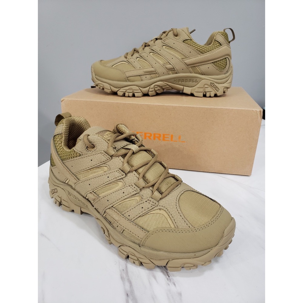NEW‎ - Size 13 - Merrell Moab 2 Tactical Shoe Coyote J15857 Men's Beige Tan